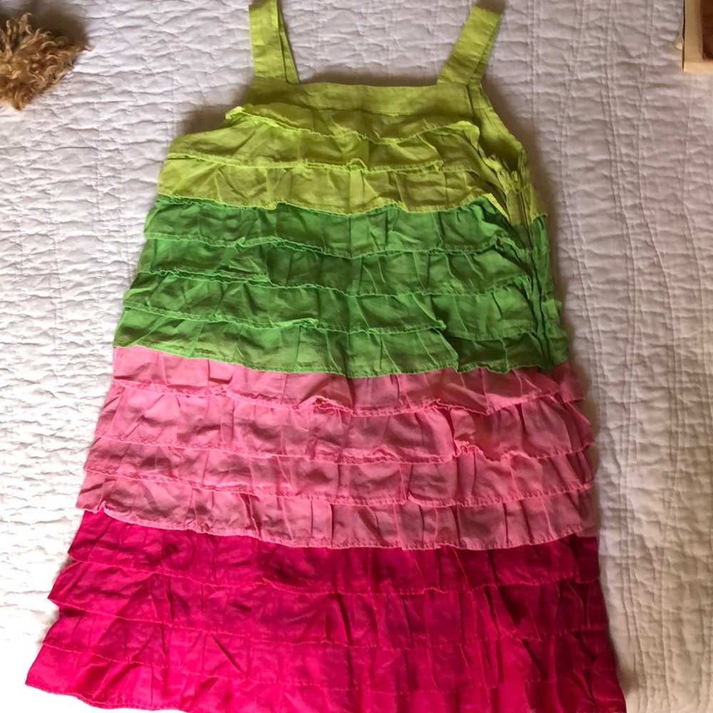 Girl’s tiered dress